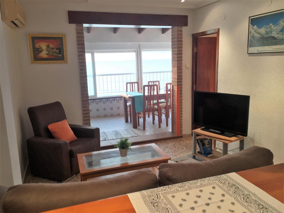 Beachfront And Bright Apartment Mareny Barraquetas Kültér fotó